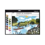 Paddleboarding Paint by Numbers