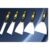 Paint Wallpaper Scraper Set, 5 Pcs (1 to 5) Stainless Steel Scraper with Soft Handle. SB Lisitingtech FBA