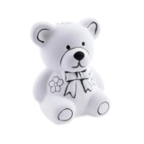 Paint Your Own Teddy Bear Money Box