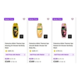 Palmolive 400ml Thermal Spa Shower Gels (Nectar Price)
