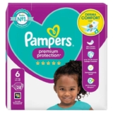 Pampers Premium Protection Size 6, 13 kg Essential Pack, 28 Nappies