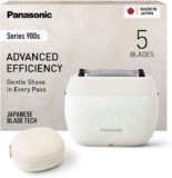 Panasonic ES-PV6B-W811 Series 900s Premium Palm Sized Foil Shaver, Wet & Dry 5-Blade Electric Shaver for Men