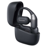 Panasonic RB-F10DE-K Open-Ear Wireless Sport Headphones, Bluetooth 5.4 Earbuds with ENC Microphone, 25H Playtime, IPX4 Sweat-Resistant