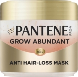 Pantene Grow Abundant Anti-Hair Loss Mask 300ml, Makes Your Dry Damaged Hair Longer & 10X Stronger, Increasing its Resilience against Breakage, with 2000mg Pro-Vitamin Complex & Amino Acids