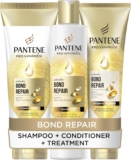 Pantene Molecular Bond Repair Shampoo Conditioner Deep Conditioning Hair Treatment with Biotin. For Extremely Dry Damaged Hair. Hair is Visibly Healthier, Strengthened & Repaired