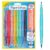 Paper Mate Flair DUAL Felt Tip Pens Brush and Medium Tips (0.7mm) Double Ended Colouring Pens Assorted Colours 8 Count – with Prime