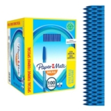 Paper Mate InkJoy 100ST Ballpoint Pens, Blue, 1.0 Mm, 100-Count