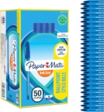 Paper Mate InkJoy 100ST Ballpoint Pens Medium Point (1.0mm) Blue 50 Count