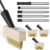 Patio Weed Remover Tool with 61 Long Handle and 4 Weed Brush Heads,Manual Weed Scraper for Removing Moss and Weeds on Block Paving, Garden Path, Patio, Driveway