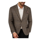 Paul Jones Wool Blend Tweed Suit Jacket Mens Blazer