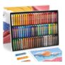 Paul Rubens Oil Pastels, 72 Colors HaiYa Artist Soft Oil Pastels