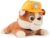 Paw Patrol GUND Rubble Plush, Official Lounging Rubble Plush Toy, Weighted Stuffed Animal, Sensory Toy for Ages 1 and Up, 20 cm