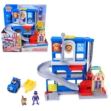 Paw Patrol Pup Squad Search & Rescue HQ Playset 12-Inch HQ, Chase Racer, Humdinger & Kitty Figures