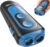 PawHut Anti Barking Device for Dogs, Dual Head Ultrasonic Stop Dog Barking Deterrent Device Rechargeable with 5 Modes & Vibration, LED Flashlight for Indoor Outdoor Training