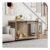 PawHut Dog Crate Furniture with Sliding Door 118×75.5x82cm Walnut Brown