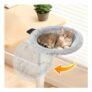 Pawaboo Cat Desk Bed Foldable Sunken Hammock up to 40lbs