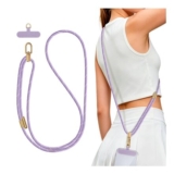 Pcgaga Minimalist Phone Lanyard Crossbody, Adjustable Neck Strap