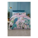 Peacock Jungle 100% Cotton Sateen Duvet Cover Set King