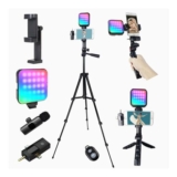 Peanutech Vlogging Kit for iPhone and Android with Lavalier Mic