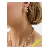 Pearl Starfish Stud Earrings