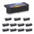 Peasur 12 Pack Solar Fence Lights Outdoor Garden, Solar Powered Step Light – Sold by Peasur-UK / FBA