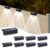 Peasur 8 Pack Solar Fence Lights Outdoor Garden, Solar Powered Step Light – Sold by Peasur-UK / FBA