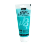 Pebeo Iridescent Green Blue Studio Acrylic Paint 100ml