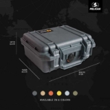Pelican 1200 Protective Case w/ Foam Waterproof Hard Case (Black)