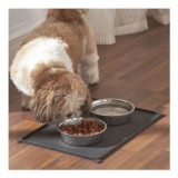 Penguin Home Stainless Steel Pet Bowls, 4-Pack, Non-Slip Silicone Mat