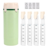 Penitue 4-in-1 Travel Dispenser Bottles, Leakproof, Refillable