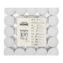 Pepco Unscented Tealights (Pack of 100)