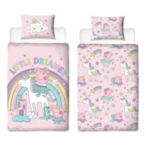 Peppa Pig Duvet Cover Set for Toddler Cot Bed, Reversible