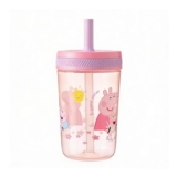 Peppa Pig Family Kelso Soft Straw Cup, 350ml