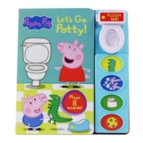 Peppa Pig Lets Go Potty 5-Button Interactive Training Book