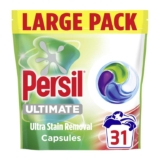 Persil Ultimate Ultra Stain Removal Laundry Detergent Capsules 31 Washes Lifts dried-in stains first time, nano-power , effective in quick