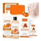 Persimmon Soap and Body Wash, Deodorant for All Skin Types