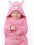 Personalised Baby Hooded Towel with Name Ultra Soft Baby Bath Towel for Boys and Girls Newborn Baby christening Birthdays