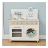 Personalised White FSC Wooden Kitchen & Washing Machine Toy