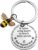 Personalized Gift Keychains School Leaver Gift Keyring for Friendship Female Best Friend GF Stocking Fillers for Women Christmas Gifts
