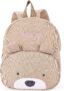 Personalized Kids Backpack with Name Cute Bear Design Toddler Rucksack Durable Custom Daypack with Zipper Closure & Adjustable Straps for Kindergarten
