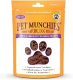Pet Munchies Liver and Chicken Dog Training Treats, Grain Free Tasty Bites with Natural Real Meat, Low in Fat and High in Protein 50g (Pack of 8)