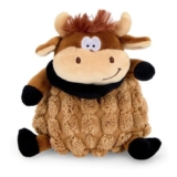Petface Farmyard Buddies Chunky Cow Plush Dog Toy