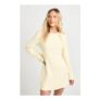 Petite Long Sleeve Tailored Shift Dress