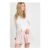 Petite Stripe Flippy Mini Skirt