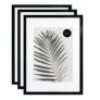 Pfa Perspex Window Set of 3 A2 for A3 Black Frames –