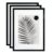 Pfa Perspex Window Set of 3 A2 for A3 Black Frames –