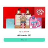 Pharmacy2U 40 Gifts under £10 Inc Yankee Candle, Lynx, Dove & Adidas