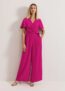 Phase Eight Julissa Pink Wide Leg Jumpsuit – Size 6-12 – Free C&C