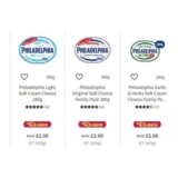 Philadelphia Family Size Packs – 280g