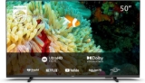 Philips 50PUS7607/12 50-Inch 4K LED TV UHD & HDR10 Dolby Vision & Dolby Atmos Google Assistant & Alexa Compatible Energy Class F